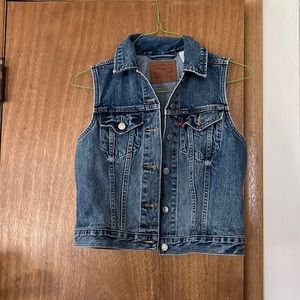 Sz Sm Levi Jean Vest